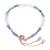 Quartz beaded wristband bracelet, 'Lasting Impression' - Quartz Beaded Adjustable Wristband Bracelet from Thailand (image 2d) thumbail