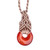 Quartz macrame pendant necklace, 'Unmatched Beauty' - Adjustable Macrame Necklace with Quartz Pendant from Armenia