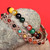 Agate beaded bracelets, 'Colorful Agate' (set of 2) - Set of 2 Agate Beaded Bracelets Handcrafted in Armenia