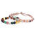 Agate beaded bracelets, 'Colorful Agate' (set of 2) - Set of 2 Agate Beaded Bracelets Handcrafted in Armenia