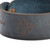 Pulsera de cuero para hombre - Pulsera de cuero azul con temática jeroglífica para hombre