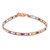 Leather and agate beaded choker, 'Summery Colors' - Multicolor Agate Beaded Choker Necklace with Leather Accents