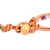 Leather and agate beaded choker, 'Summery Colors' - Multicolor Agate Beaded Choker Necklace with Leather Accents