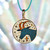 Gold-plated enamel pendant necklace, 'The Capricorn Emblem' - Painted 18k Gold-Plated Capricorn Enamel Pendant Necklace