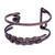 Pulsera de cobre - Brazalete Tradicional De Cobre Con Acabado Envejecido