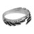 Sterling silver wrap ring, 'Wings of Unity' - Inspirational Sterling Silver Wing Wrap Ring from Armenia