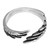 Sterling silver wrap ring, 'Wings of Unity' - Inspirational Sterling Silver Wing Wrap Ring from Armenia