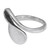 Sterling silver band ring, 'Endless Soul' - Modern Abstract-Themed Polished Sterling Silver Band Ring