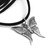 Sterling silver pendant necklace, 'Butterfly of Dreams' - Fantasy-Inspired Sterling Silver Butterfly Pendant Necklace