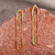 Gold-plated earrings, 'Victorious Equilibrium' - Modern Gold-Plated Dangle Earrings in a Polished Finish