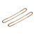 Gold-plated earrings, 'Victorious Equilibrium' - Modern Gold-Plated Dangle Earrings in a Polished Finish