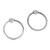 Sterling silver drop earrings, 'Dame Nimbus' - Round Sterling Silver Drop Earrings with Diamond Motifs