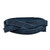 Leather strand bracelet, 'Braided Cool' - Braided Style Leather Strand Wristband Bracelet in Blue
