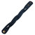 Leather strand bracelet, 'Braided Cool' - Braided Style Leather Strand Wristband Bracelet in Blue