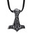 Men's sterling silver pendant necklace, 'Anchor' - Men's Classic Anchor Sterling Silver Pendant Necklace