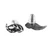 Sterling silver stud earrings, 'Ancient Foliage' - Oxidized Leaf-Shaped Sterling Silver Stud Earrings