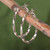 Brazalete de oreja de plata de ley - Moderna espada de oído de plata esterlina en un acabado alto en polaco