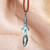 Brass pendant necklace, 'Adam in Teal' - Armenian Brass Pendant Necklace of Archeological Replica