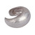 Sterling silver ear cuff, 'Half Moon Chic' - Modern Bold Half Moon-Shaped Sterling Silver Ear Cuff
