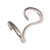 Sterling silver ear cuff, 'Double Fate' - Fair Trade Sterling Silver Ear Cuff in a High Polish Finish