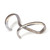 Sterling silver ear cuff, 'Double Fate' - Fair Trade Sterling Silver Ear Cuff in a High Polish Finish