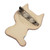 Ceramic brooch pin, 'Naif Feline' - Naif-Themed Lacquered Ceramic Cat Brooch Pin from Armenia