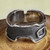 Men's sterling silver wrap ring, 'Wall Strength' - Men's Modern Sterling Silver Wrap Ring with Oxidized Finish