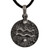 Sterling silver pendant necklace, 'Astonishing Aquarius' - Sterling Silver Aquarius Zodiac Sign Pendant Necklace