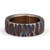 Titanium band ring, 'Timeless Waves' - Folk Art Armenian-Made Titanium Band Ring in a Matte Finish
