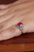 Ruby cocktail ring, 'Ruby Luxury' - High-Polished 1-Carat Faceted Ruby Cocktail Ring from India (image 2j) thumbail