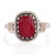 Ruby cocktail ring, 'Ruby Luxury' - High-Polished 1-Carat Faceted Ruby Cocktail Ring from India (image 2b) thumbail