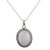 Rainbow moonstone pendant necklace, 'Misty Ropes' - Rainbow Moonstone and Sterling Silver Necklace from India