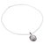 Rainbow moonstone pendant necklace, 'Misty Ropes' - Rainbow Moonstone and Sterling Silver Necklace from India