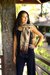 Silk batik scarf, 'Harmony' - Handmade Silk Batik Scarf