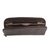 Tooled leather wallet, 'Flowers of Ubud in Brown' - Hand Tooled Brown leather Wallet