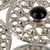 Agate filigree pendant necklace, 'Silk Road's Romance' - Agate Sterling Silver Filigree Heart & Star Pendant Necklace