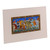 'Miniature Caravan IV' - Watercolor on Cardboard Scene of Uzbek Caravan of Merchants