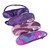 Upcycled silk sleep mask, 'Dreams for the Planet' - Upcycled Assorted 100% Silk Sleep Mask with Elastic Headband