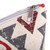 Bolso cosmético de mezcla de algodón - Neceser Rojo Con Estampado Geométrico En Mezcla De Algodón