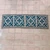 Wool rug, 'Palatial Mosaics' (2.5x8) - Classic Shyrdak Wool Runner Rug in Teal and Brown (2.5x8)