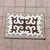 Wool area rug, 'Sylvan Majesty' (2x3.5) - Handmade Shyrdak Wool Area Rug in Brown Hues (2x3.5)
