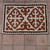 Wool area rug, 'Autumn at the Empire' (2.5x4) - Traditional Brown and Beige Shyrdak Wool Area Rug (2.5x4)