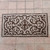 Wool rug, 'Classic Reign' (4x7.5) - Handmade Classic Shyrdak Wool Rug in Brown and Beige (4x7.5)