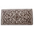 Wool rug, 'Classic Reign' (4x7.5) - Handmade Classic Shyrdak Wool Rug in Brown and Beige (4x7.5)