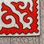 Wool rug, 'Kyrgyzstan's Majesty' (3x4.5) - Classic Geometric Shyrdak Wool Rug in Red Hues (3x4.5)