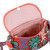 Bolsa de honda de bordado de Iroki - Bolso Bandolera De Mezcla De Algodón Bordado A Mano Con Motivos Florales Y Hojas De Estilo Suzani