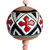 Ceramic wall decor, 'Palatial Daghdghan' - Traditional Cross-Patterned Ceramic Daghdghan Wall Accent