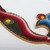 Paper wall accent, 'N Feathers' - Artisan-Made Bird Alphabet-Themed Paper Letter N Wall Accent
