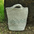 Crocheted tote bag, 'Wavy Vibe' - Crocheted Tote Bag in Grey and Aqua with Wavy Pattern