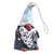 Ceramic bell ornament, 'Starry Gnome' - Gnome Ceramic Bell Ornament Handcrafted & Painted in Armenia